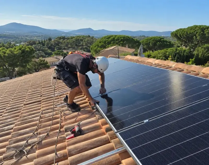 Installateur panneaux solaires Junas — pose photovoltaïque sur toiture