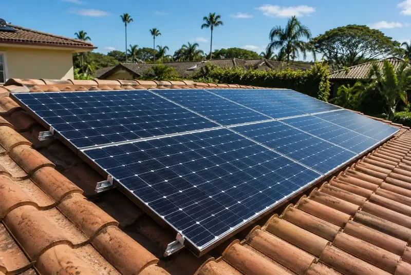 Installation de panneaux solaires à Junas