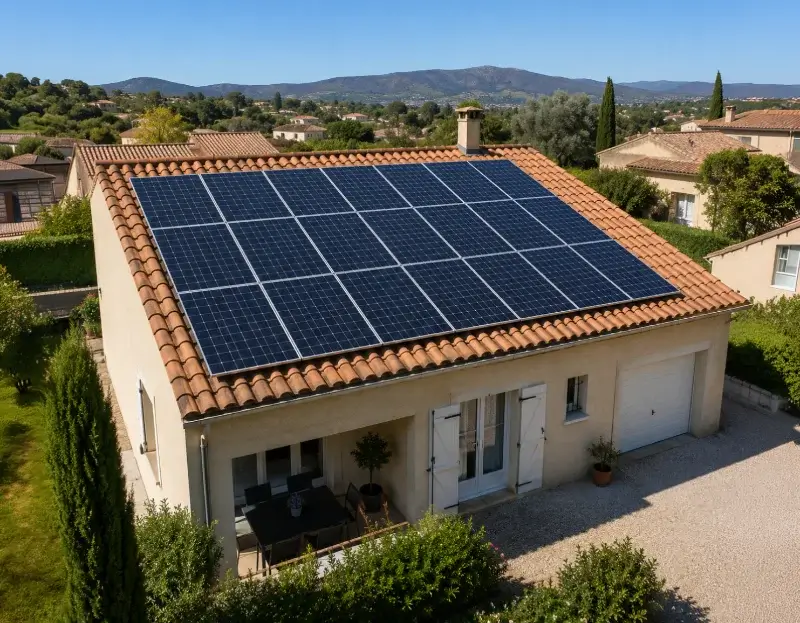 Prime à l'autoconsommation panneaux solaires Junas — aide financière de l'État